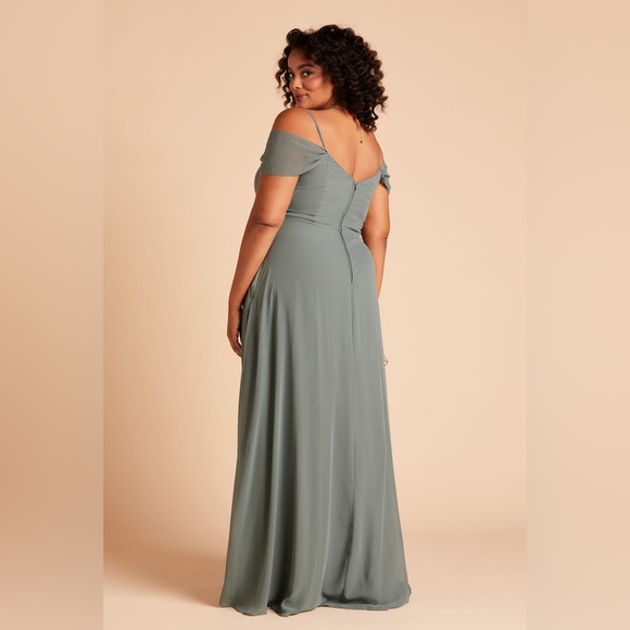 Birdy Grey Spence Convertible Dress is Sea Glass Chiffon - Picture 3 of 3